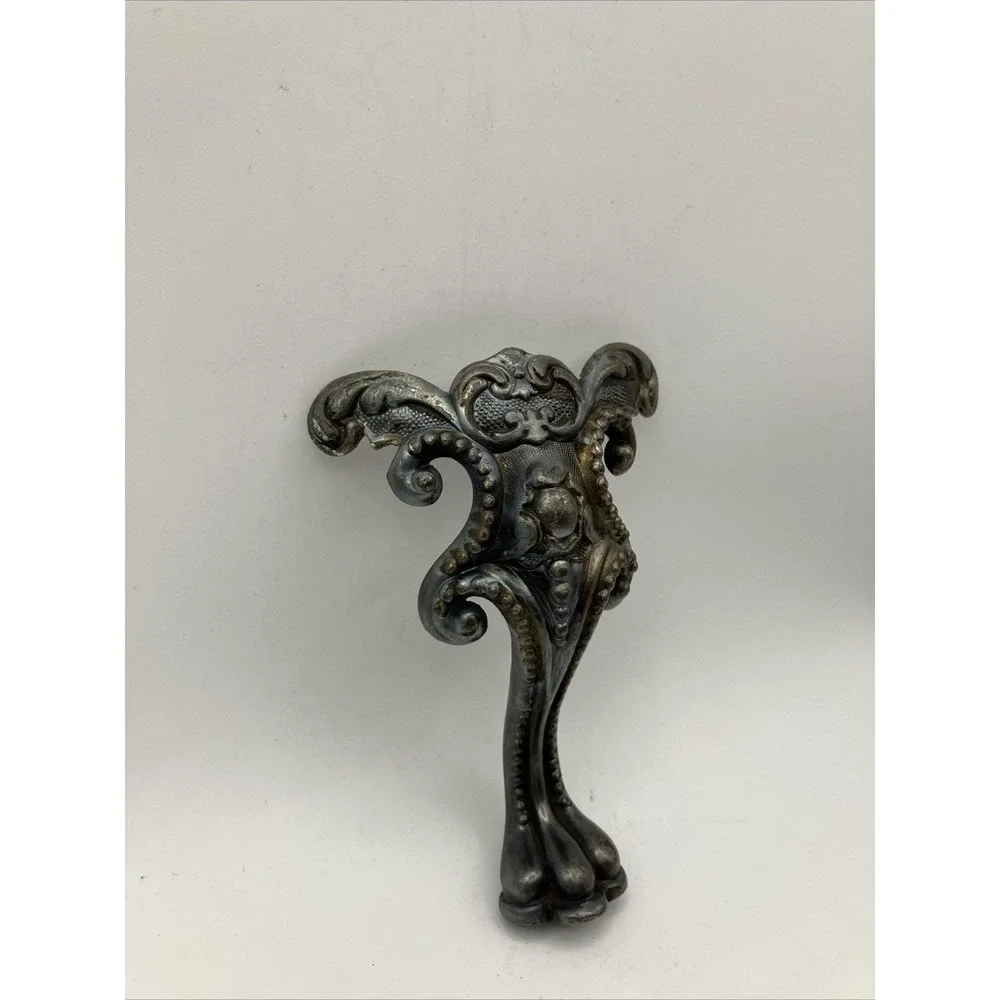 Set of 4 Vintage Winged Clawfoot Legs Cast Metal Replacement Hardware Salvage